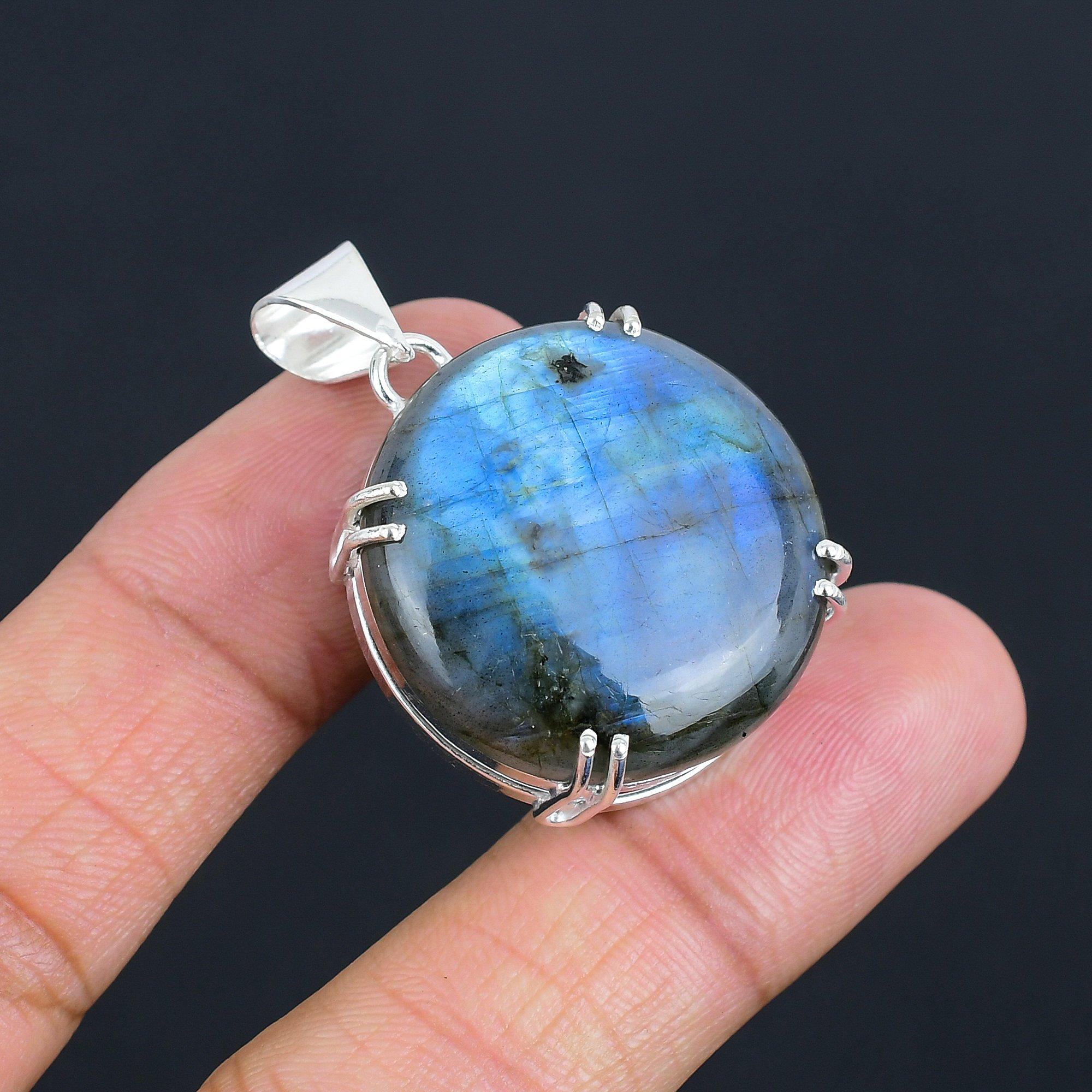 Подвеска из натурального голубого огня с лабрадоритом в виде зубцов | Серебро 925 пробы | Круглая форма | Серебряные украшения | Серебряный кулон ручной работы для нее/него
Подвеска из натурального голубого огня с лабрадоритом в виде зубцов | Серебро 925 пробы | Круглая форма | Серебряные украшения | Серебряный кулон ручной работы для нее/него