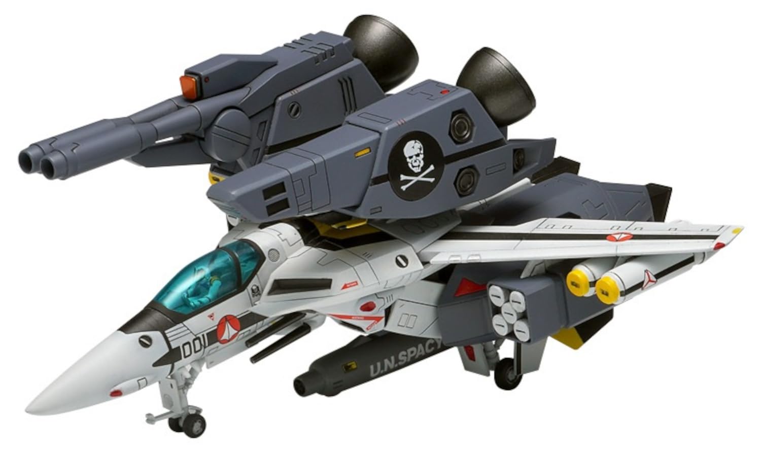 Wave Super Dimension Fortress Macross Strike Valkyrie Fighter Ichijo 17cm plastic model VF-1S Hikaru s/Roy Focker s 1/100 scale, approx. long, kit,
Wave Super Dimension Fortress Macross Strike Valkyrie Fighter Ichijo 17cm plastic model VF-1S Hikaru s/Roy Focker s 1/100 scale, approx. long, kit,