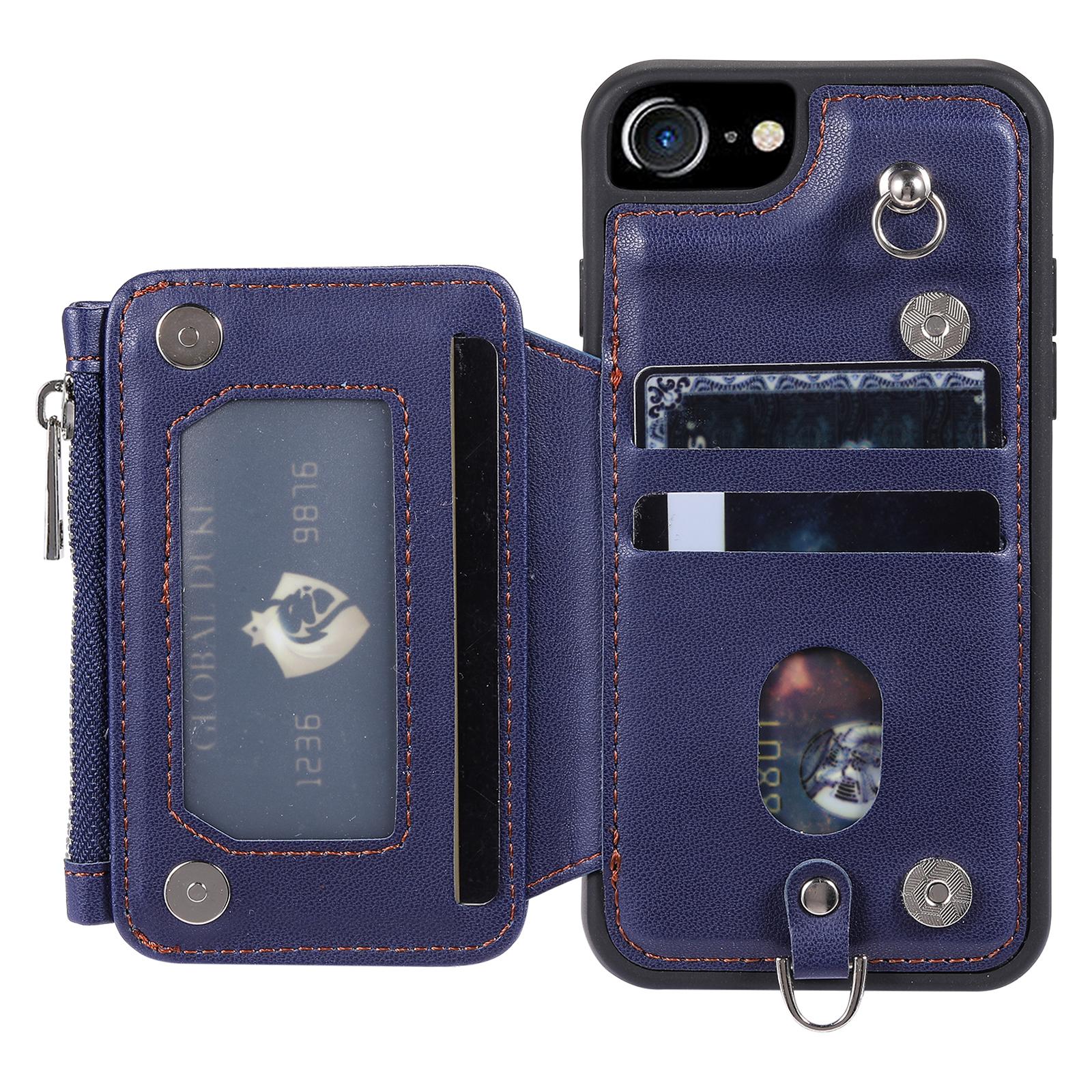 009 For iPhone 6/6s/7/8/SE (2020)/SE (2022) Back Shell RFID Blocking Zipper Wallet Case PU Leather+TPU Kickstand Phone Cover with Straps Purple
009 For iPhone 6/6s/7/8/SE (2020)/SE (2022) Back Shell RFID Blocking Zipper Wallet Case PU Leather+TPU Kickstand Phone Cover with Straps Purple