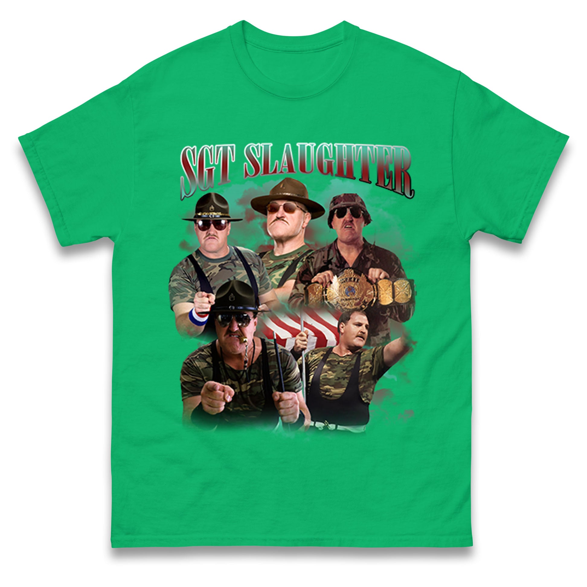 Sgt Slaughter Mens T Shirt Womens Tops Tees 3XL
Sgt Slaughter Mens T Shirt Womens Tops Tees 3XL