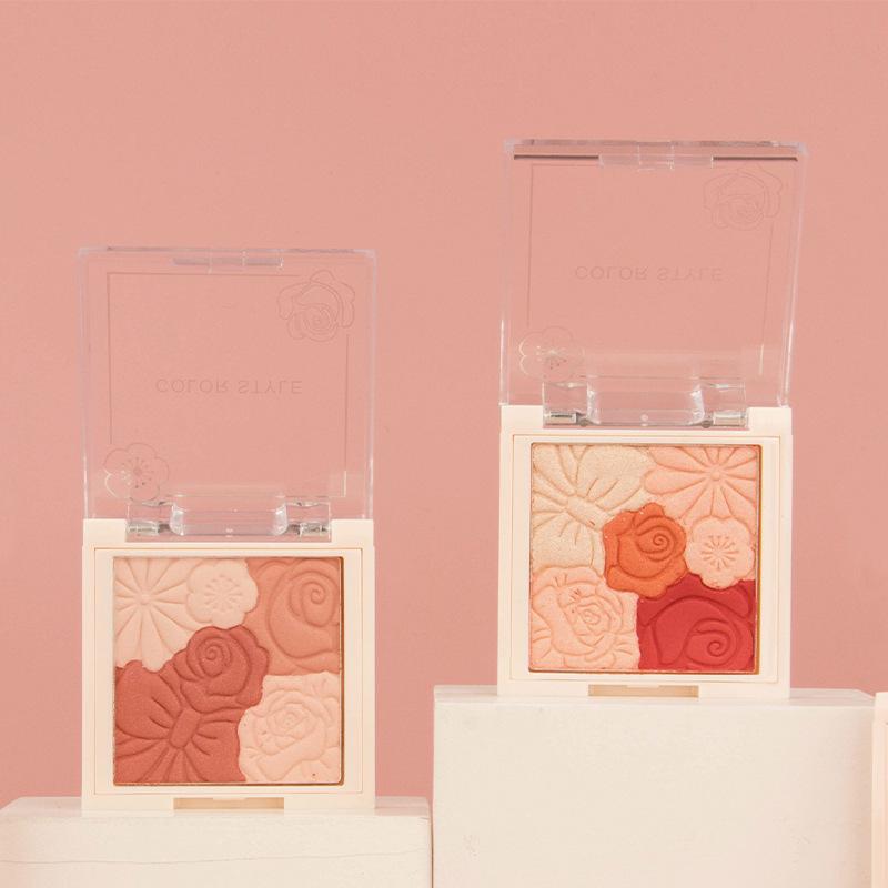 New Five-Color Petal Blush Palette: Micro-Shimmer Matte, Natural Nude Multi-Color Rouge
New Five-Color Petal Blush Palette: Micro-Shimmer Matte, Natural Nude Multi-Color Rouge