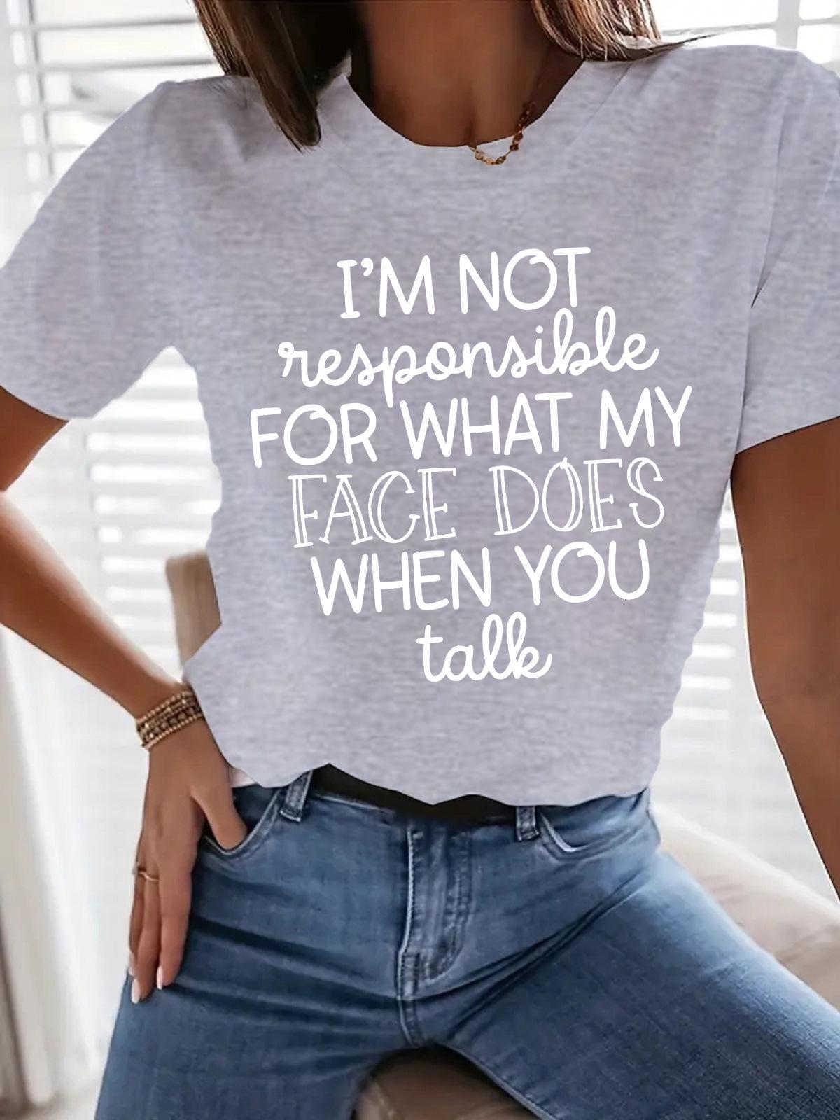 Женская повседневная футболка Xinxiangyuan однотонная с принтом букв S серый
Женская повседневная футболка Xinxiangyuan однотонная с принтом букв S серый