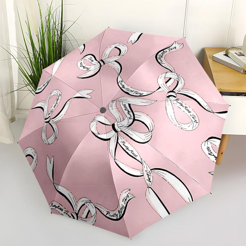 1pc Ribbon Pattern Open/Close Folding Umbrella, All- Portable Umbrella for & Men, Stylish Accessory (Holiday Gift) 8-Rib yy251213151
1pc Ribbon Pattern Open/Close Folding Umbrella, All- Portable Umbrella for & Men, Stylish Accessory (Holiday Gift) 8-Rib yy251213151