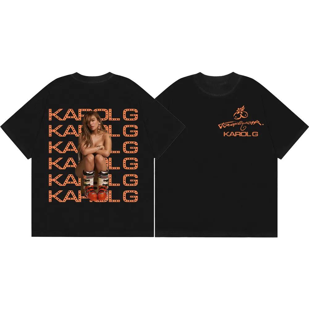 Karol G Tropicoqueta Tour 2026 Мерч Футболка Модный тренд Уличной моды Футболки с коротким рукавом Мужские Женские Повседневные Хлопковые Футболки 4XL
Karol G Tropicoqueta Tour 2026 Мерч Футболка Модный тренд Уличной моды Футболки с коротким рукавом Мужские Женские Повседневные Хлопковые Футболки 4XL