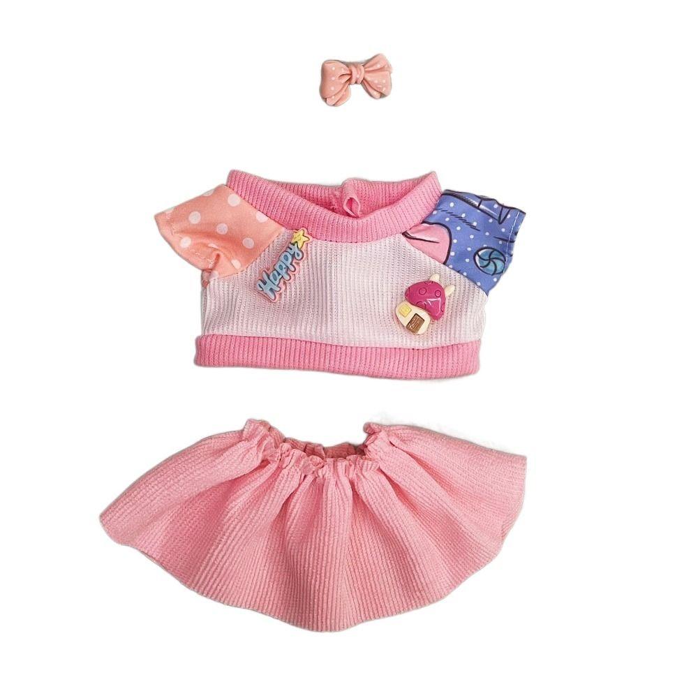 OB11 Doll Clothes Set 20cm Cotton Doll Mini Princess Skirt Cartoon Doll s Accessories Plush Toy Type L
OB11 Doll Clothes Set 20cm Cotton Doll Mini Princess Skirt Cartoon Doll s Accessories Plush Toy Type L