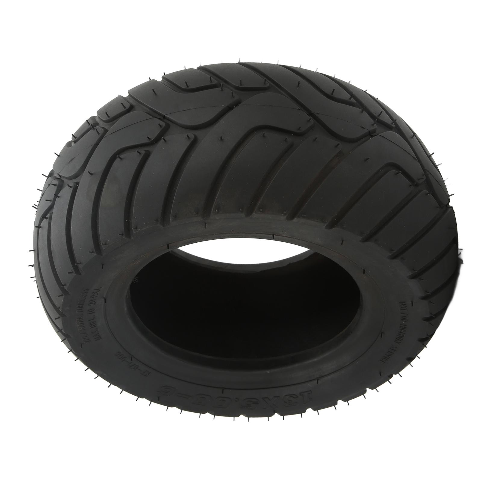 Rubber Tire Shock Absorption Anti Skid Vacuum Tubeless Tire Replacement for Go Kart Electric Scooter 13in
Rubber Tire Shock Absorption Anti Skid Vacuum Tubeless Tire Replacement for Go Kart Electric Scooter 13in