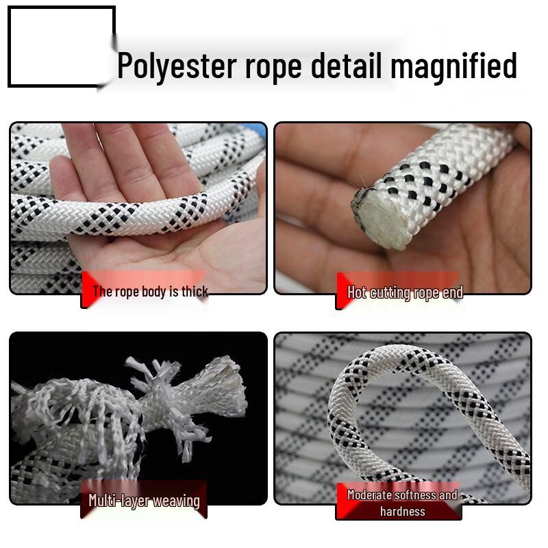 ML Double-Layer Nylon Safety Rope
ML Double-Layer Nylon Safety Rope