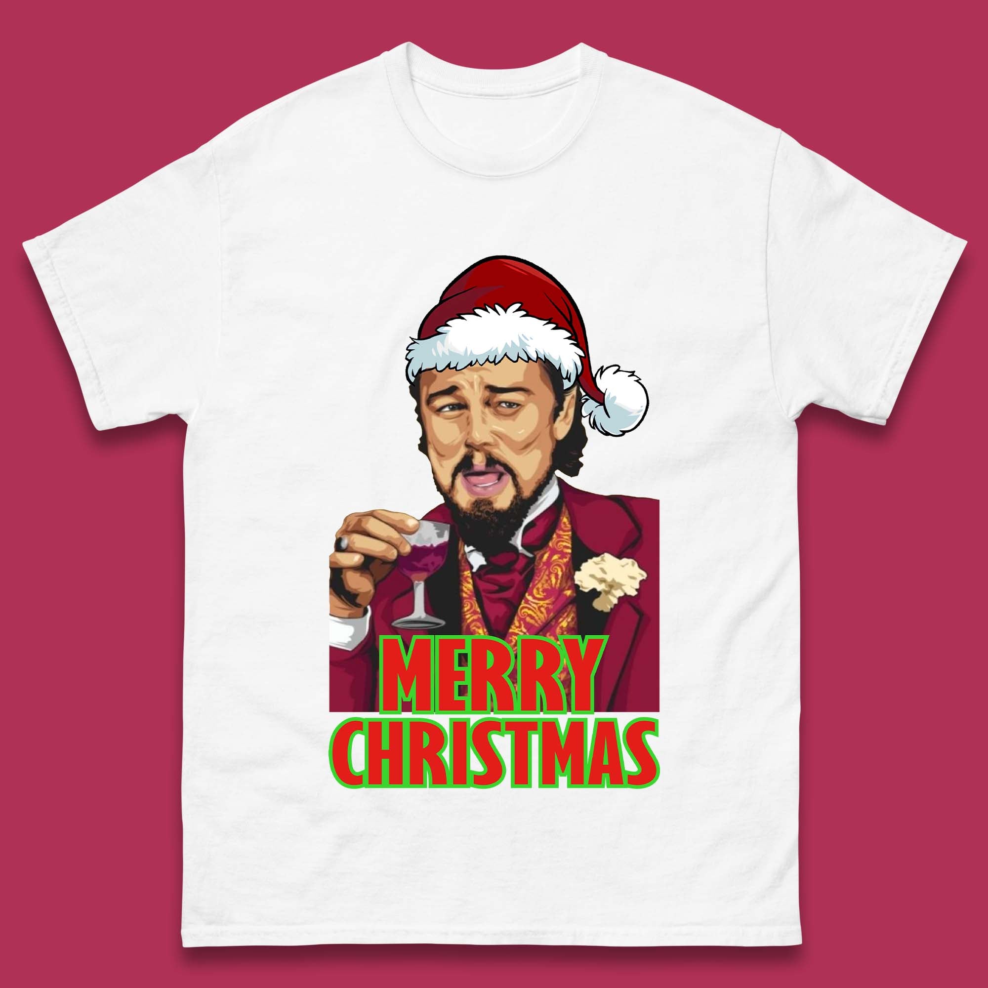 Leonardo DiCaprio Christmas Mens T-Shirt Womens Tops Tees M
Leonardo DiCaprio Christmas Mens T-Shirt Womens Tops Tees M