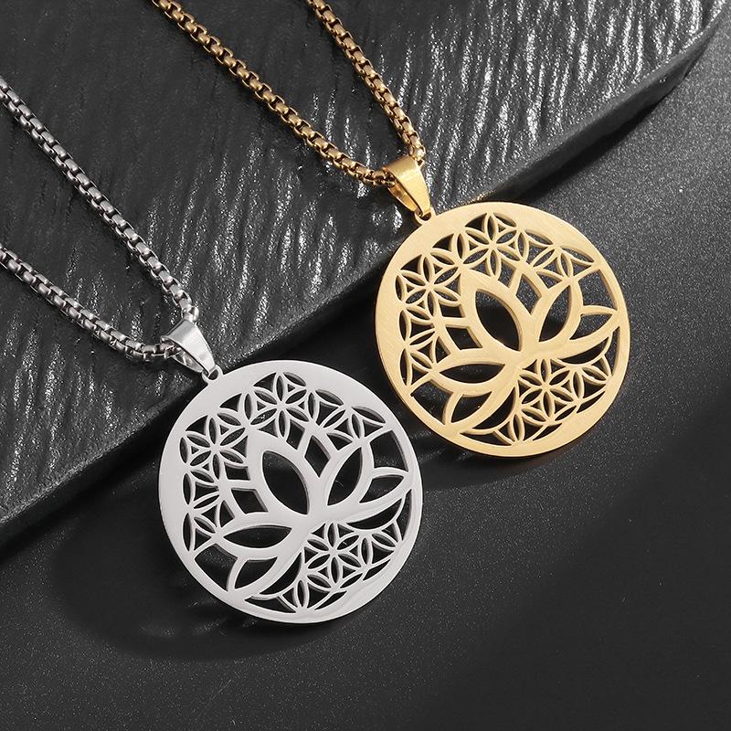 Hot Selling Meditation Buddha Yoga Pendant Necklace Stainless Steel Tree of Life Necklace Jewelry Collar Accessories
Hot Selling Meditation Buddha Yoga Pendant Necklace Stainless Steel Tree of Life Necklace Jewelry Collar Accessories