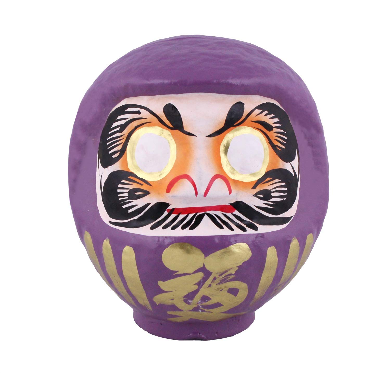 Takasaki Daruma Doll Size 5 Prayer for Ornament/Object, Purple, (15x14x17cm), Victory, HKDM-5-PU-19
Takasaki Daruma Doll Size 5 Prayer for Ornament/Object, Purple, (15x14x17cm), Victory, HKDM-5-PU-19