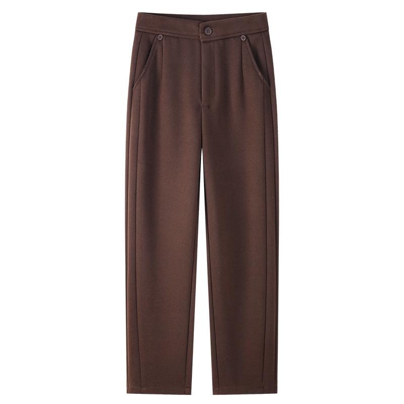 Women s 2024 Khaki High-Waisted Wool Blend Slimming Harem Pants - Autumn/Winter Petite Nine-Point Style M
Women s 2024 Khaki High-Waisted Wool Blend Slimming Harem Pants - Autumn/Winter Petite Nine-Point Style M