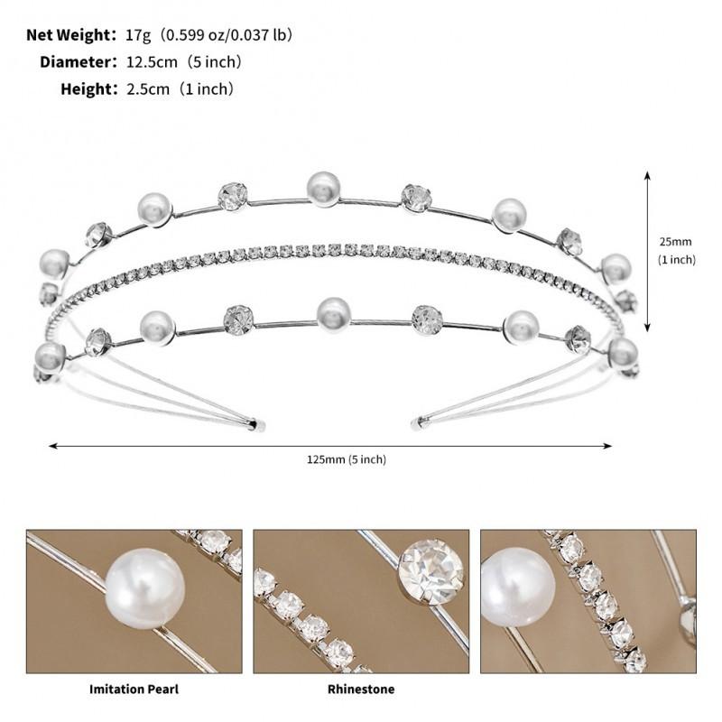 Multi-layer Metal Rhinestones Pearl Headband Ins Net Red Hair Accessories Super Fairy All-matching Pressing 3-layer Women
Multi-layer Metal Rhinestones Pearl Headband Ins Net Red Hair Accessories Super Fairy All-matching Pressing 3-layer Women