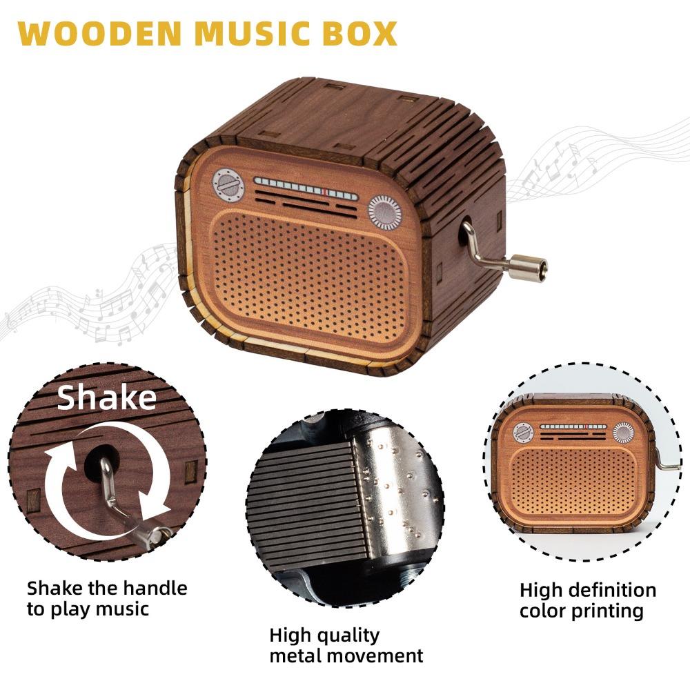 Happy Birthday To You Hand Cranked Wooden Music Box Musical Creative Music Box Crafts Kids style 9
Happy Birthday To You Hand Cranked Wooden Music Box Musical Creative Music Box Crafts Kids style 9