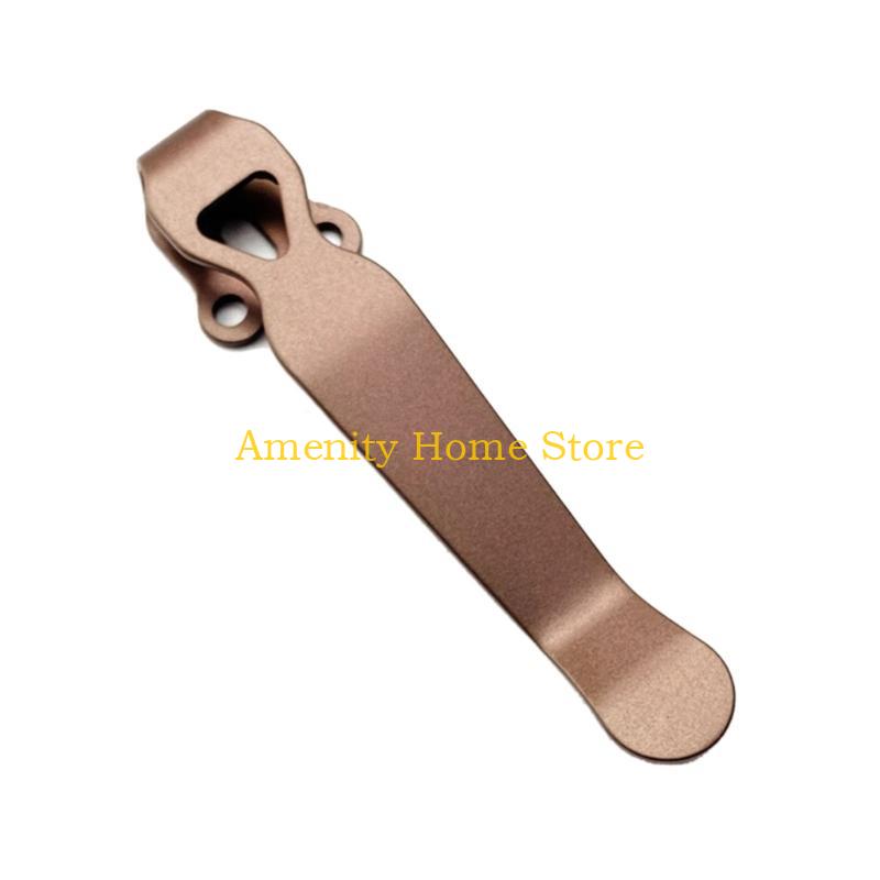 F26C Fold Knifee Clip Titaniums Alloy Back Clip Pocket Clamps Knifee Clip Making Knifee Pocket Clips Tool DIY Accessories рожевий колір золота
F26C Fold Knifee Clip Titaniums Alloy Back Clip Pocket Clamps Knifee Clip Making Knifee Pocket Clips Tool DIY Accessories рожевий колір золота