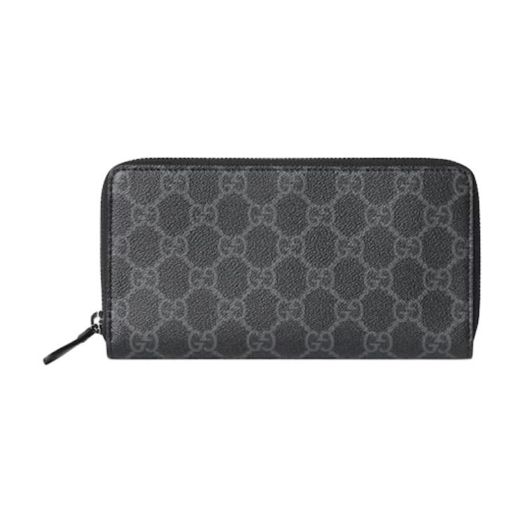 Gucci GG Supreme Canvas Zip Around Wallet, Black Grey Monogram, Men Long Wallet for Daily Use 821207-FAD6M-1000 Box(Basic Set+Box)
Gucci GG Supreme Canvas Zip Around Wallet, Black Grey Monogram, Men Long Wallet for Daily Use 821207-FAD6M-1000 Box(Basic Set+Box)