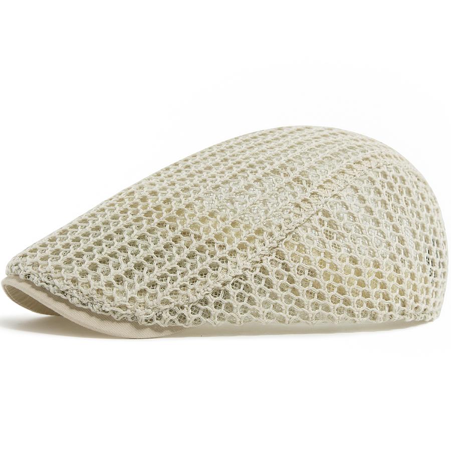 Summer Thin Crochet Hat Women Fashion Mesh Beret Casual Men Newsboy Cap Weave Sun Visor Flat Hat Female For 56-60cm Adjustable бежевый
Summer Thin Crochet Hat Women Fashion Mesh Beret Casual Men Newsboy Cap Weave Sun Visor Flat Hat Female For 56-60cm Adjustable бежевый