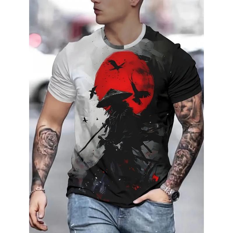 Мужская рубашка с принтом самурая на 3D-принтере Модные тенденции Clake Neck Standard Standard Standard Legal Футболка Уличная одежда Harajuku hip hip hop big Футболка S
Мужская рубашка с принтом самурая на 3D-принтере Модные тенденции Clake Neck Standard Standard Standard Legal Футболка Уличная одежда Harajuku hip hip hop big Футболка S