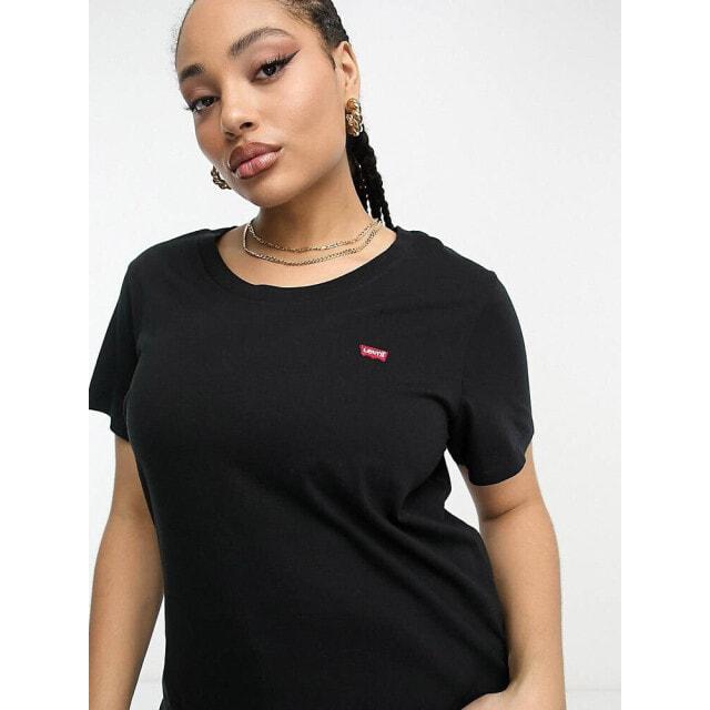 Черная футболка Levi's Plus Perfect
Черная футболка Levi's Plus Perfect