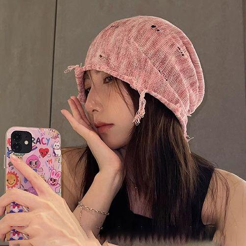 Ленивый смешанный цветной сенс~ Ретро тонкая повязка на голову с манжетами Женская крутая универсальная шапка-бини One Size
Ленивый смешанный цветной сенс~ Ретро тонкая повязка на голову с манжетами Женская крутая универсальная шапка-бини One Size