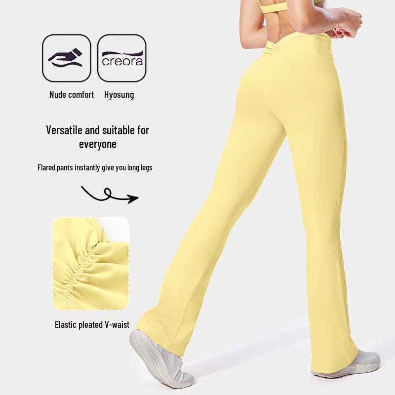 Women s V-Waist Peach Butt Yoga Pants: Elastic, Sweat-Wicking, Tight, Micro-Flare Fitness Pants with No Embarrassing Lines. Large
Women s V-Waist Peach Butt Yoga Pants: Elastic, Sweat-Wicking, Tight, Micro-Flare Fitness Pants with No Embarrassing Lines. Large