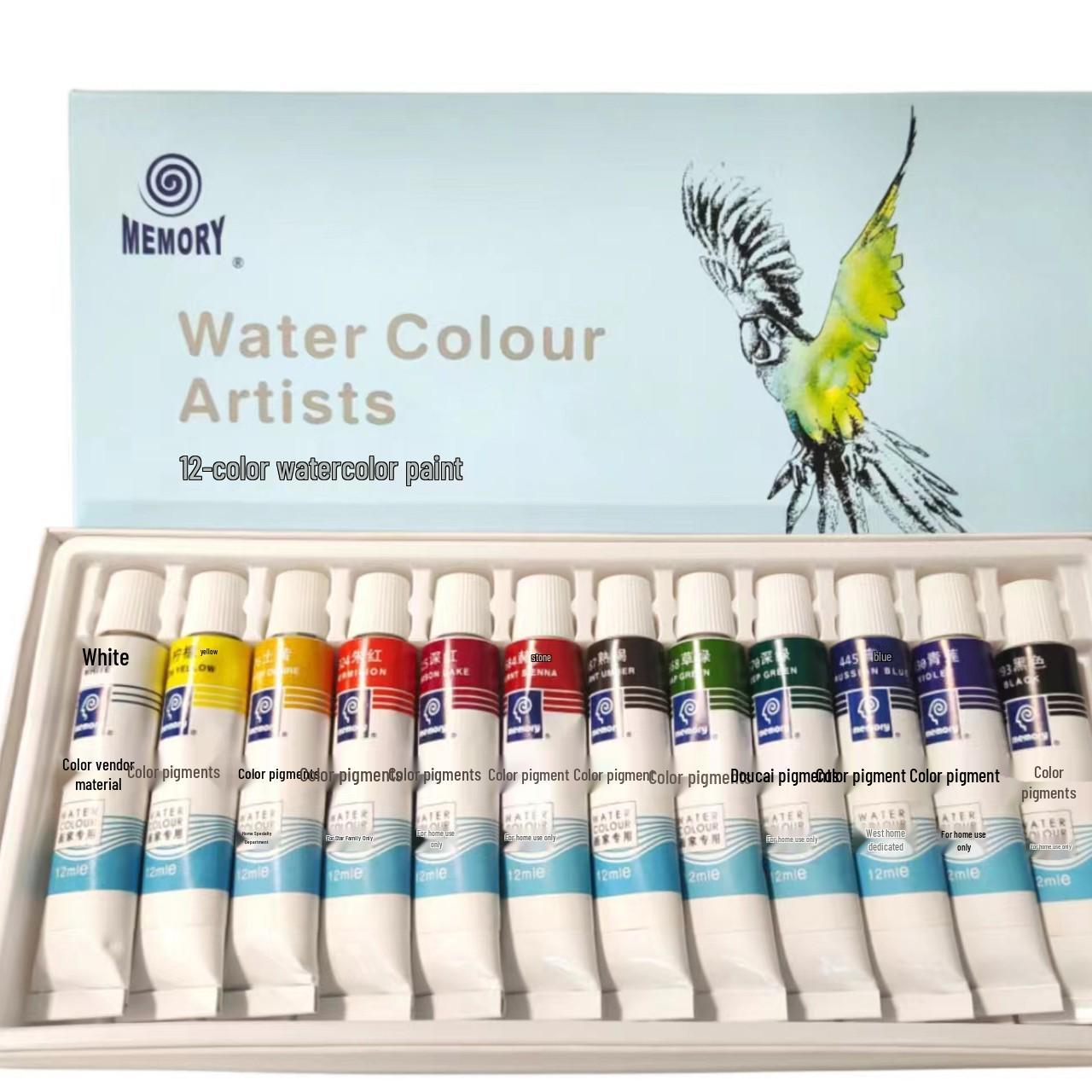 Huiyi Gouache Watercolor Paint Set, 12 & 24 Colors, 5ml & 12ml, Beginner Children s Painting Kit
Huiyi Gouache Watercolor Paint Set, 12 & 24 Colors, 5ml & 12ml, Beginner Children s Painting Kit