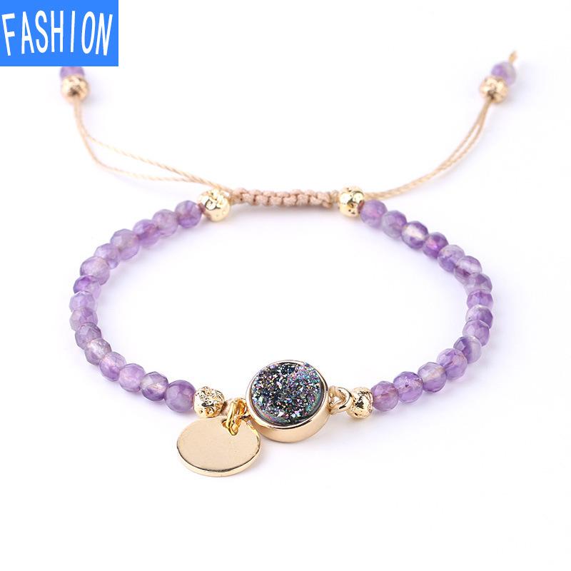 Женские браслеты из бусин с кристаллами кварца и аметистом Natural Energy диаметром 4 мм Round
Женские браслеты из бусин с кристаллами кварца и аметистом Natural Energy диаметром 4 мм Round