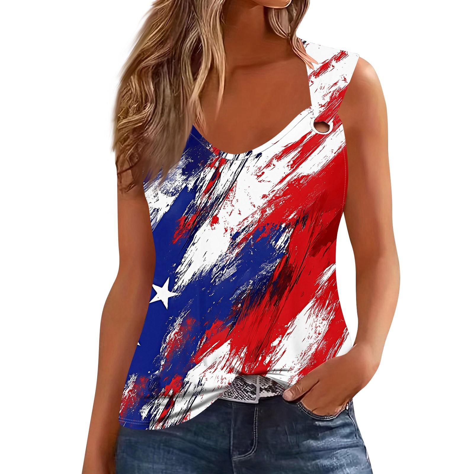 Womens Tank Top V Neck Basic Printed Casual Flowy Sleeveless Deep Side Cut Tops For Women XL Кіновар
Womens Tank Top V Neck Basic Printed Casual Flowy Sleeveless Deep Side Cut Tops For Women XL Кіновар
