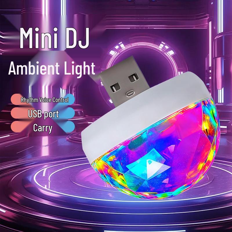 Wireless LED Interior Rhythm Light for Car Atmosphere - USB Mini Decoration B001
Wireless LED Interior Rhythm Light for Car Atmosphere - USB Mini Decoration B001