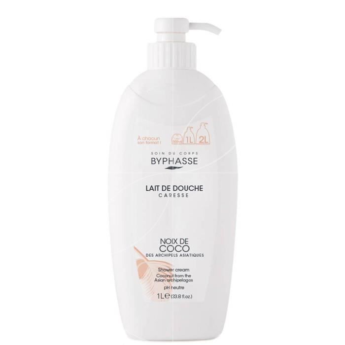Shower Milk - BYPHASSE - Caress - Coconut - 1L - Exotic Scent
Shower Milk - BYPHASSE - Caress - Coconut - 1L - Exotic Scent