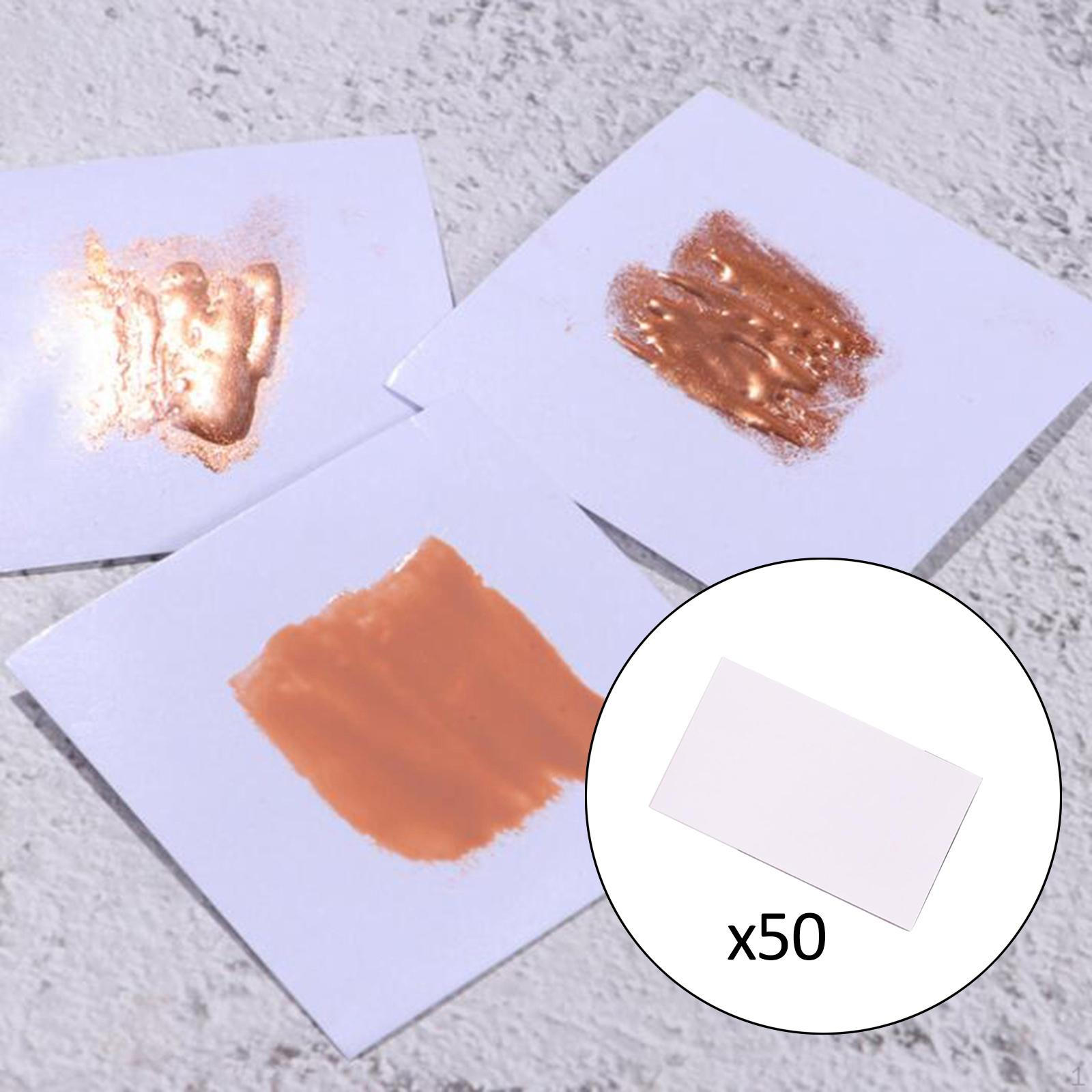 50 Pcs Disposable Paper Palettes, Waterproof Glue Paper, for Mixing Home Use Nail Tool Rectangle
50 Pcs Disposable Paper Palettes, Waterproof Glue Paper, for Mixing Home Use Nail Tool Rectangle