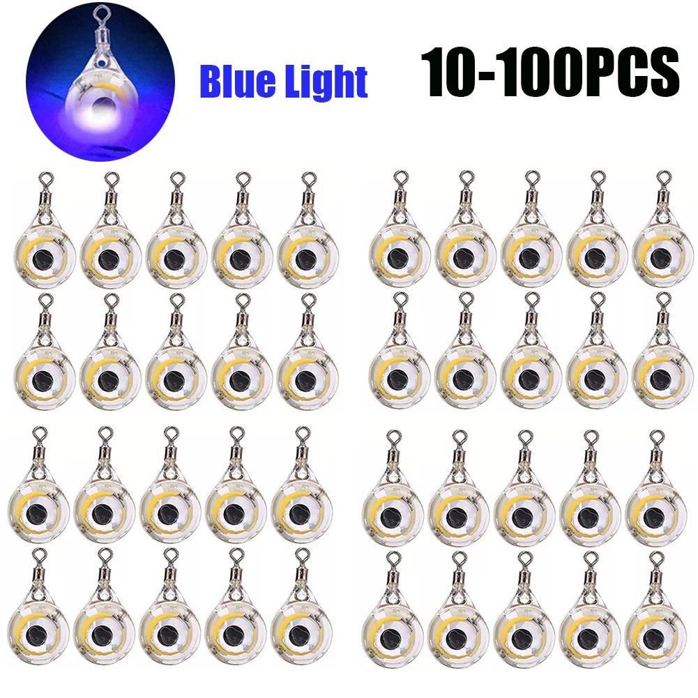 10-50PCS LED Fishing Lure Light Flashing 4Color Deep Drop Underwater Eye Shape Fishing Squid Fishing Bait Luminous Fishing Lures 10PCS синій
10-50PCS LED Fishing Lure Light Flashing 4Color Deep Drop Underwater Eye Shape Fishing Squid Fishing Bait Luminous Fishing Lures 10PCS синій