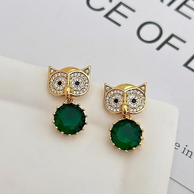 Creative Cute Owl Full Diamond Stud Earrings Unique Personality Exquisite Fashion Earrings Commuter Versatile Earrings Women
Creative Cute Owl Full Diamond Stud Earrings Unique Personality Exquisite Fashion Earrings Commuter Versatile Earrings Women