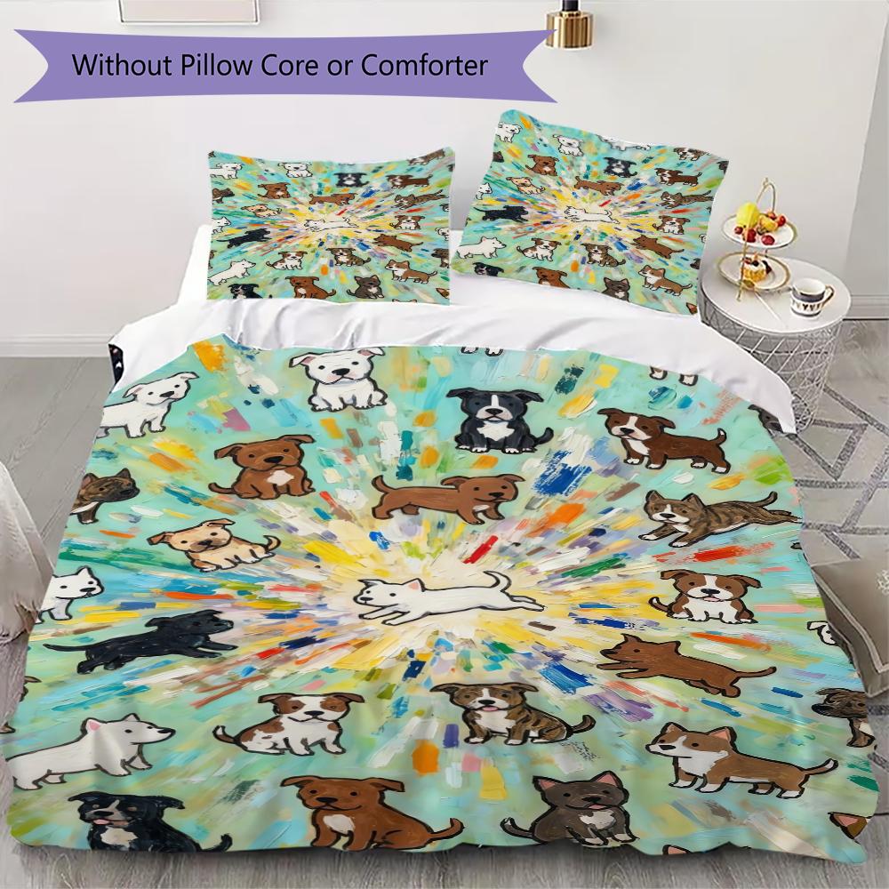Cute animals Pattern Bedding uilt Set uilt Cover Pillowcase Home Decoration Birthday Gift (1 * duvet cover + 18 * pillowcase without core) 135x200cm
Cute animals Pattern Bedding uilt Set uilt Cover Pillowcase Home Decoration Birthday Gift (1 * duvet cover + 18 * pillowcase without core) 135x200cm