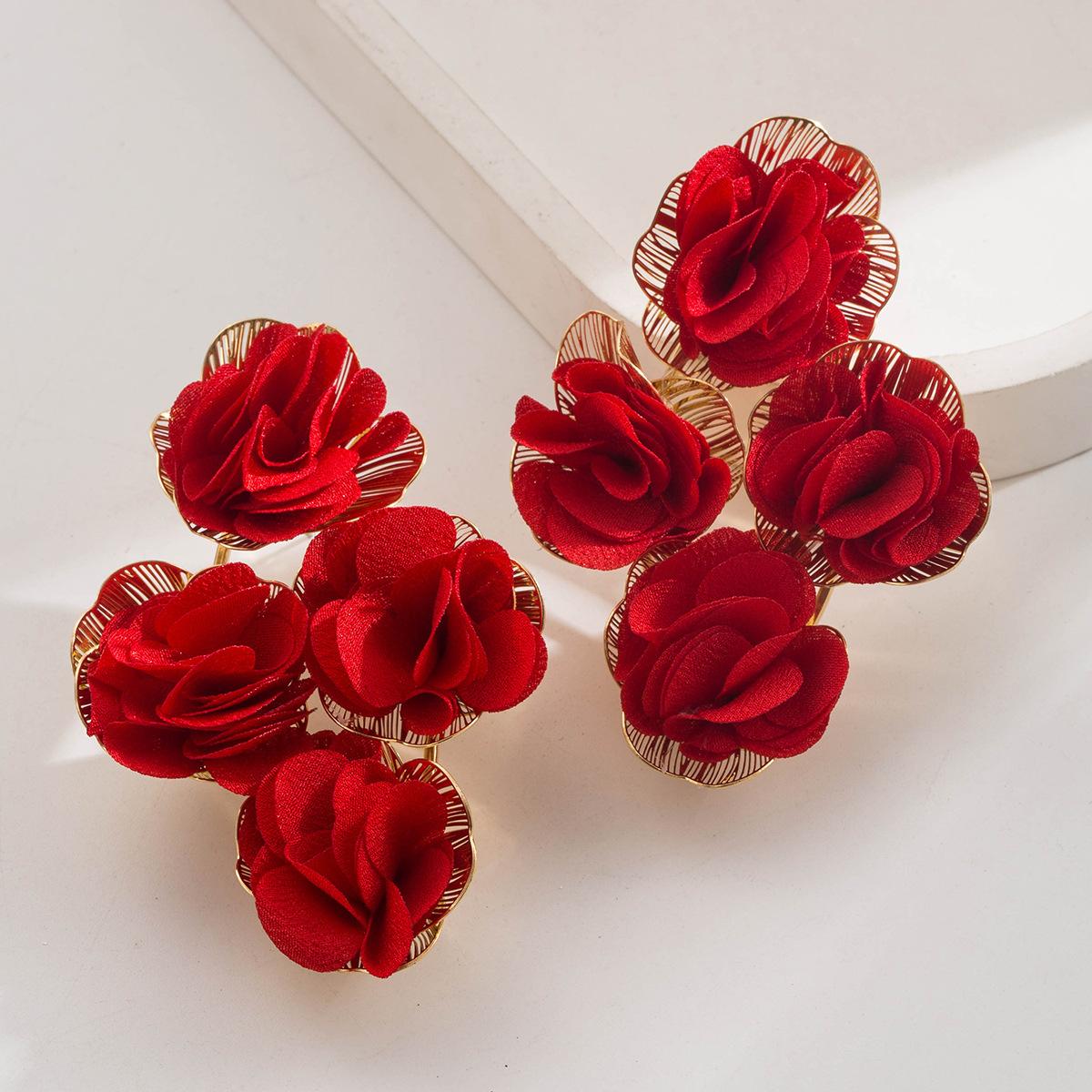DIGADAGU Metal Hollowed Out Leopard Print Flower Dangle Earrings New Simple Charm Earrings Women Daily Zircon Accessories красный
DIGADAGU Metal Hollowed Out Leopard Print Flower Dangle Earrings New Simple Charm Earrings Women Daily Zircon Accessories красный