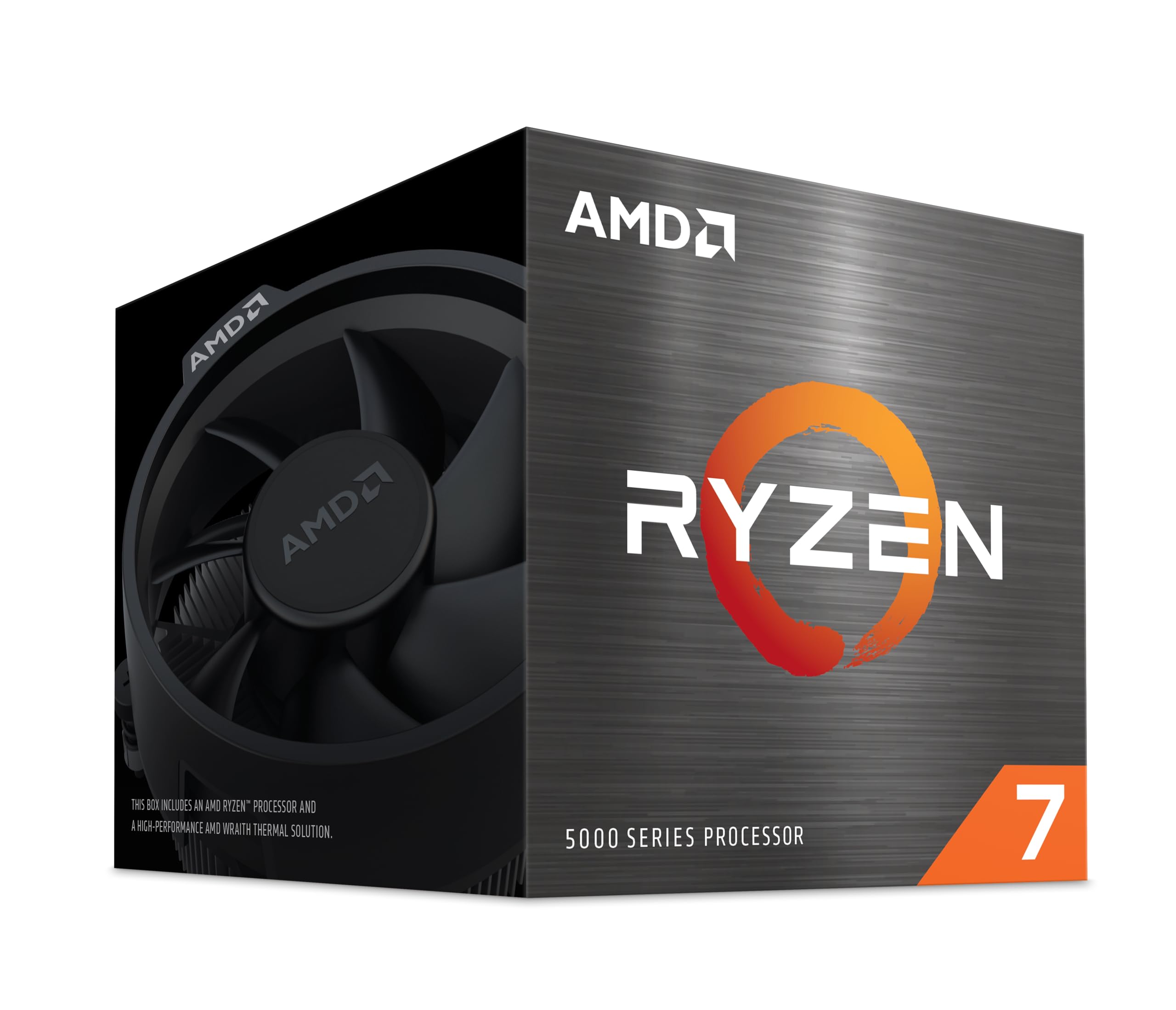 Процесор AMD Ryzen 7 5700 з охолоджувачем Wraith Spire AM4, 8 ядер, 16 потоків, 20 МБ, 65 Вт Продукт авторизованого дистриб’ютора 3,7 ГГц / 100-100000743BOX сірий колір
Процесор AMD Ryzen 7 5700 з охолоджувачем Wraith Spire AM4, 8 ядер, 16 потоків, 20 МБ, 65 Вт Продукт авторизованого дистриб’ютора 3,7 ГГц / 100-100000743BOX сірий колір