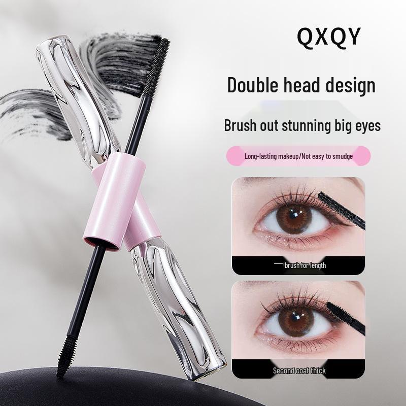 QXQY Double-Headed Volumizing Waterproof Mascara for Length, Curl & Smudge-Proof Color Play
QXQY Double-Headed Volumizing Waterproof Mascara for Length, Curl & Smudge-Proof Color Play