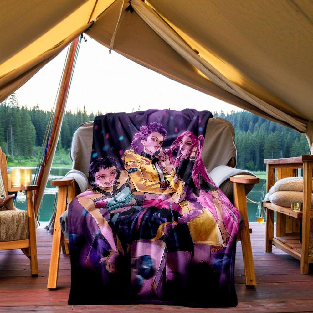 Vivid Anime Characters Fashionable Jacket with Unique Patches Blanket Lightweight Flannel Throw Blanket for Sofa, Bed, Travel, Camping, Liv 130x150cm
Vivid Anime Characters Fashionable Jacket with Unique Patches Blanket Lightweight Flannel Throw Blanket for Sofa, Bed, Travel, Camping, Liv 130x150cm
