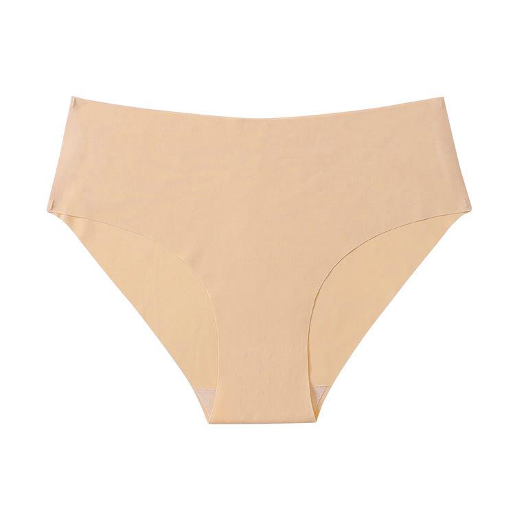 European and American invisible liquid foundation underwear seamless ice silk nude pure cotton large size mid-waist briefs XL
European and American invisible liquid foundation underwear seamless ice silk nude pure cotton large size mid-waist briefs XL