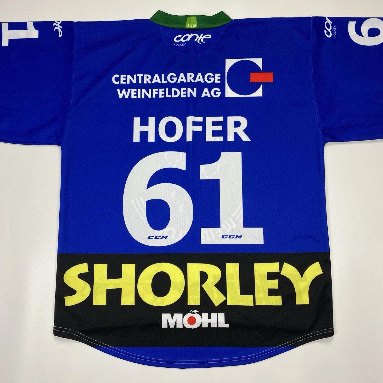 SC Weinfelden Hofer #61 Conte Ice Hockey Shirt Jersey Home Size XL 2XL
SC Weinfelden Hofer #61 Conte Ice Hockey Shirt Jersey Home Size XL 2XL