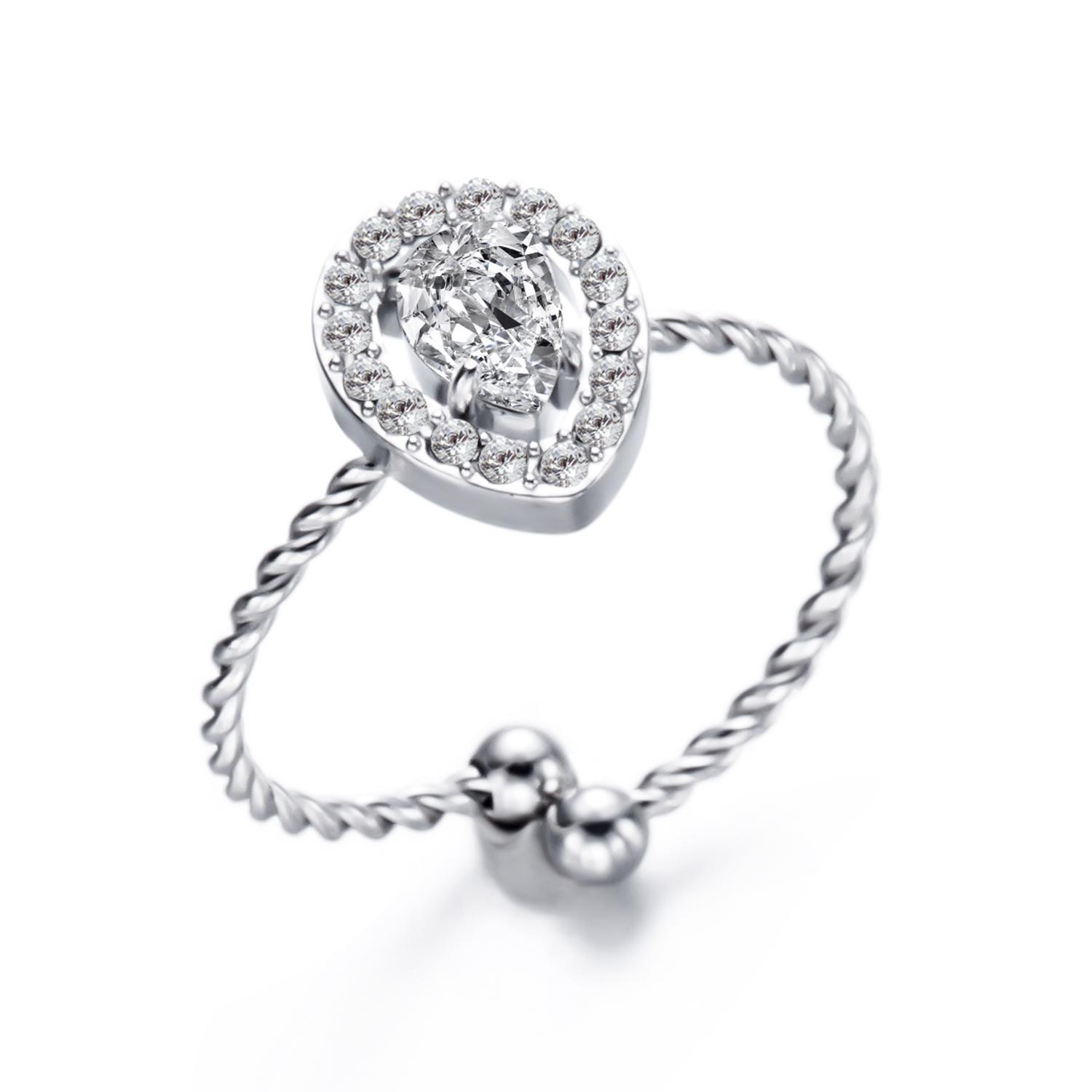 Luxury Rhinestone Stainless Steel Open Ring for Women Girls Shiny Copper Color Adjustable Ring Wedding Party Zircon Lover Gift
Luxury Rhinestone Stainless Steel Open Ring for Women Girls Shiny Copper Color Adjustable Ring Wedding Party Zircon Lover Gift