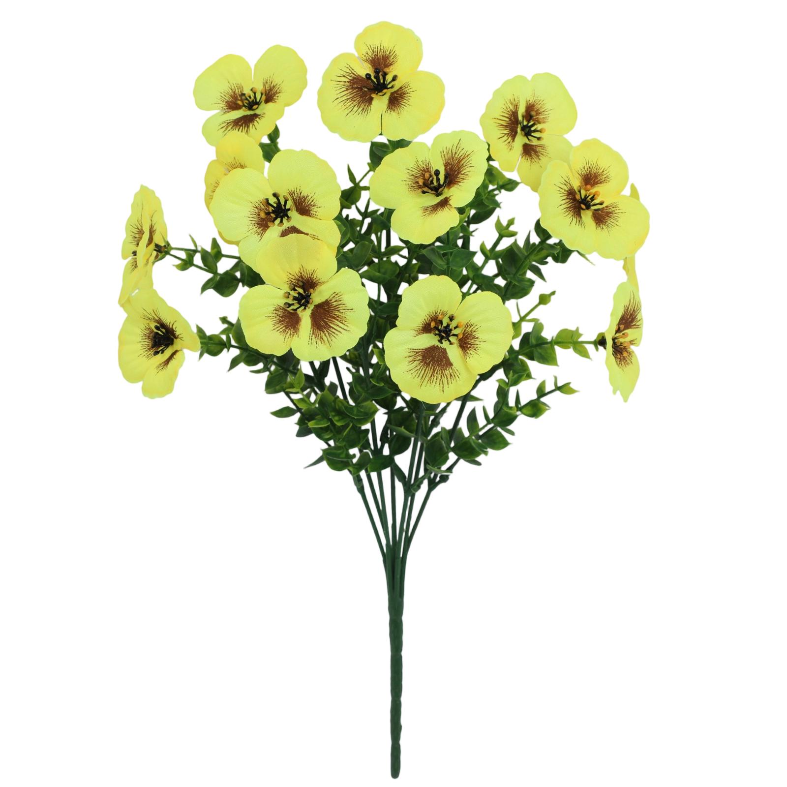 2 Pack Artificial Outdoor Bouquet Faux Plastic Flowers Realistic Lifelike Decorative Plants for Garden Patio Office Home Wedding Arrangement One Size жёлтый
2 Pack Artificial Outdoor Bouquet Faux Plastic Flowers Realistic Lifelike Decorative Plants for Garden Patio Office Home Wedding Arrangement One Size жёлтый