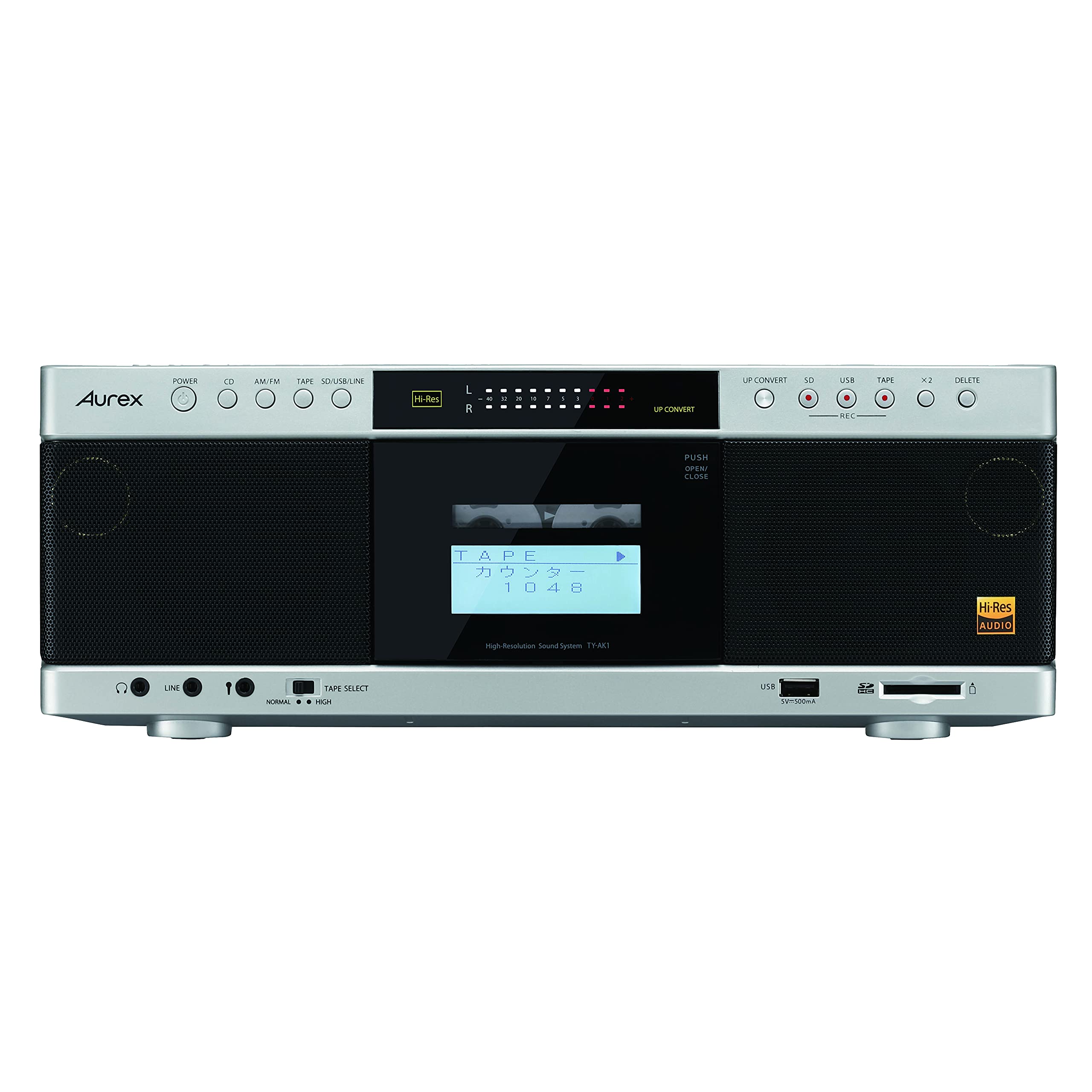 Касетний програвач компакт-дисків Toshiba Aurex Satin Gold Hi-Res SD/USB/CD-RW TY-AK1(Н)
Касетний програвач компакт-дисків Toshiba Aurex Satin Gold Hi-Res SD/USB/CD-RW TY-AK1(Н)