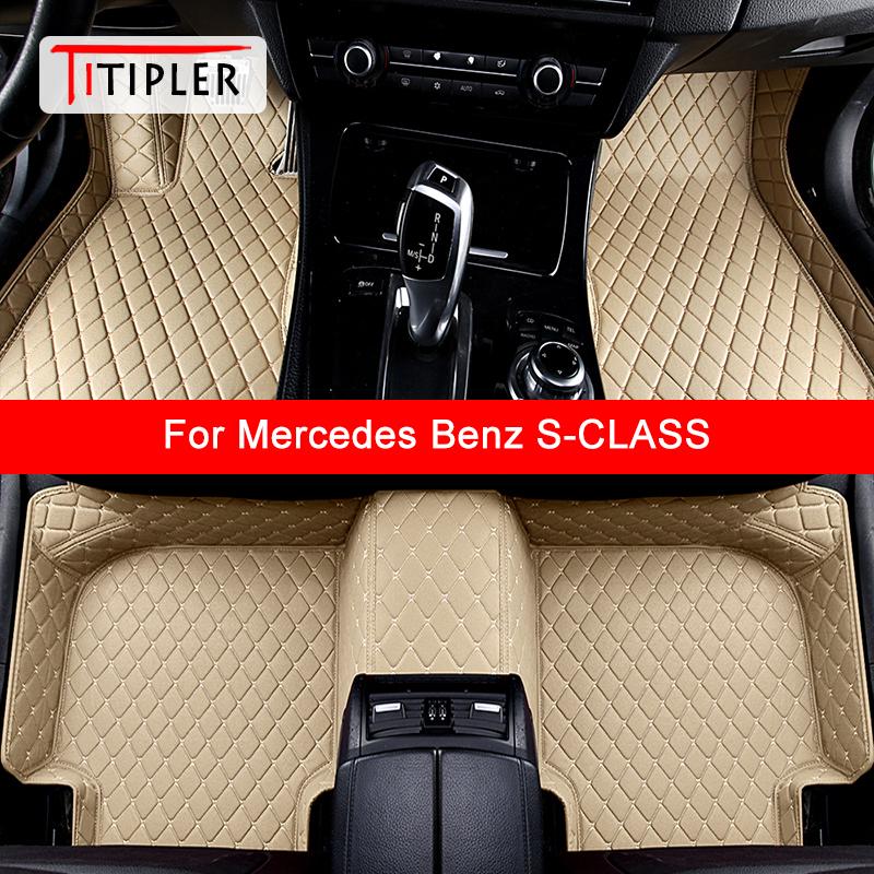 TITIPLER Пользовательские автомобильные коврики для Mercedes Benz S CLASS W221 W222 W223 Автоаксессуары для ног бежевый
TITIPLER Пользовательские автомобильные коврики для Mercedes Benz S CLASS W221 W222 W223 Автоаксессуары для ног бежевый