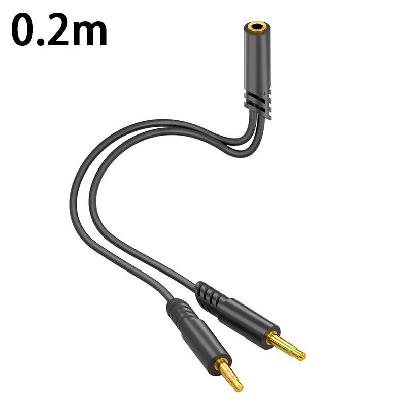 Headphone Splitter 2 In 1 Microphone Music Splitter Adapter Broad Compatibility чорний
Headphone Splitter 2 In 1 Microphone Music Splitter Adapter Broad Compatibility чорний