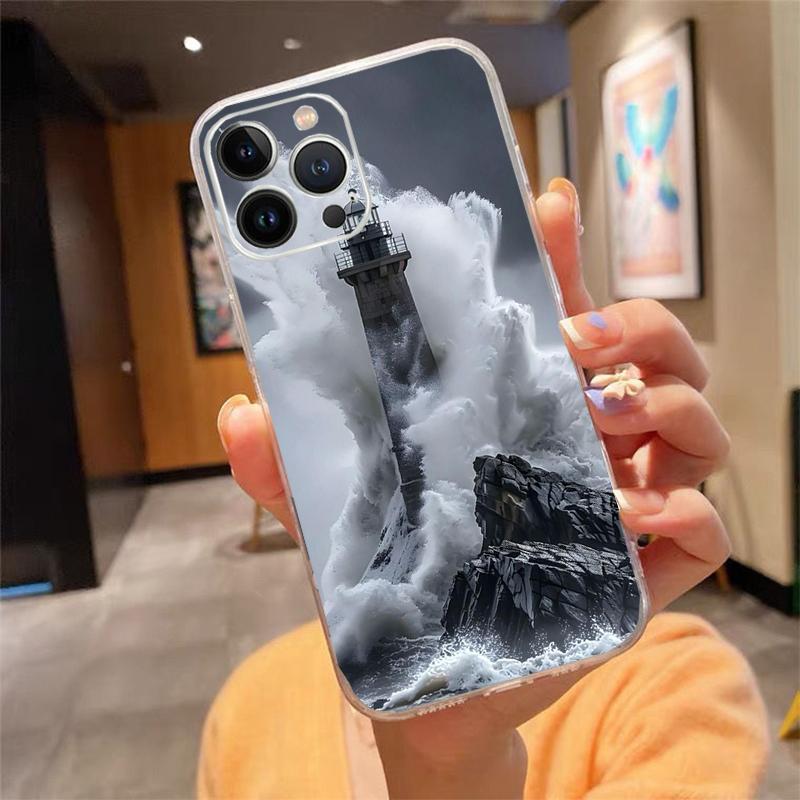 Phone Case Carcasa Funda For iPhone 17 Pro Max Air 16 15 14 13 Pro Max 15 16 Pro 15Plus 16E Lighthouse Case iphone 16Pro
Phone Case Carcasa Funda For iPhone 17 Pro Max Air 16 15 14 13 Pro Max 15 16 Pro 15Plus 16E Lighthouse Case iphone 16Pro
