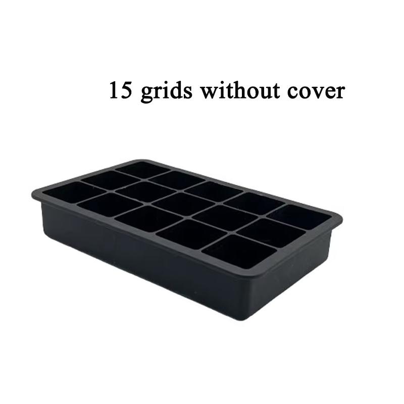 New 15 Grids Silicone Ice Cube Molds Big Square Ice Molds Reusable Whiskey Ice Cube Molds Cocktail Freezer DIY Homemade Barware
New 15 Grids Silicone Ice Cube Molds Big Square Ice Molds Reusable Whiskey Ice Cube Molds Cocktail Freezer DIY Homemade Barware