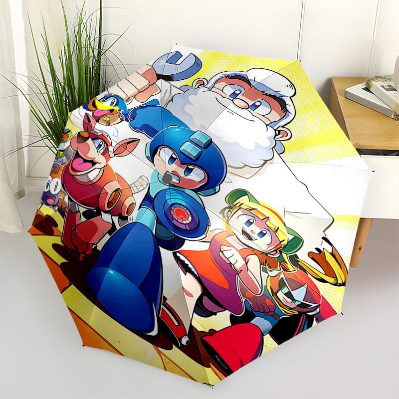 1pc Mega Man Auto Open Umbrella, Portable 3-Fold Design with 8-Bone Iron Frame, Outdoor for Fans, Travelers, Everyday Use, Perfect Gift for Mega Man E
1pc Mega Man Auto Open Umbrella, Portable 3-Fold Design with 8-Bone Iron Frame, Outdoor for Fans, Travelers, Everyday Use, Perfect Gift for Mega Man E