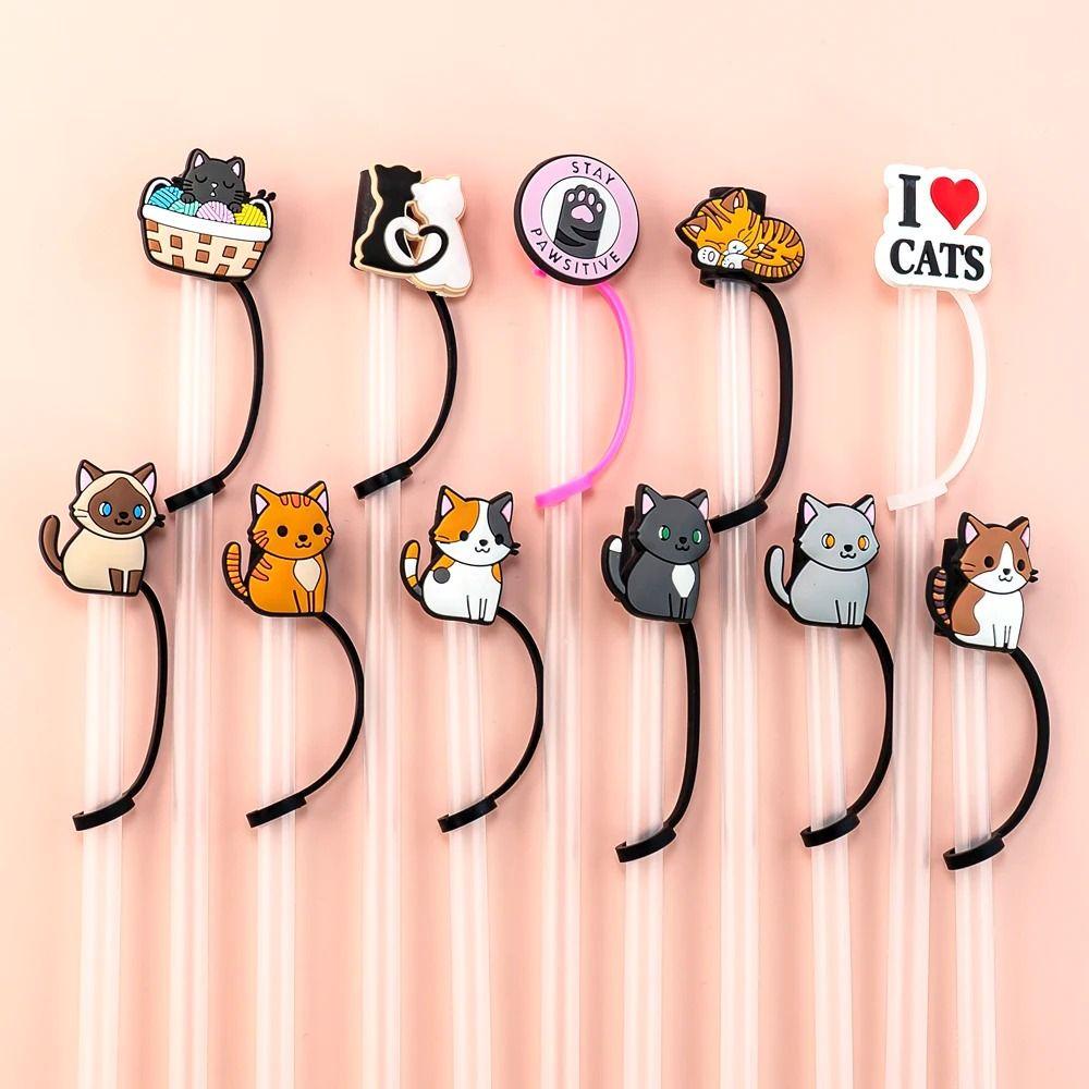 Dustproof Straw Cover Cap 8/10mm Straw Tips Cat Series Straw Topper Drink Spill Prevention 8mm-A
Dustproof Straw Cover Cap 8/10mm Straw Tips Cat Series Straw Topper Drink Spill Prevention 8mm-A