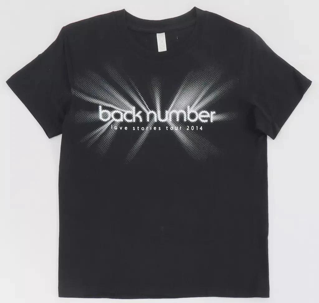 back number Love Stories Tour 2014 Black Logo T-T-Shirt XS Male Idol Tee 2XL
back number Love Stories Tour 2014 Black Logo T-T-Shirt XS Male Idol Tee 2XL