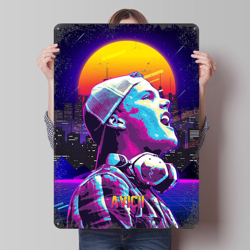 Avicii Retro Metal Poster Customized Wall Art Retro Vintage Tinplate Signs for Living Room Decorations Modern Home Decoration 7.9x11.8In(20x30cm)
Avicii Retro Metal Poster Customized Wall Art Retro Vintage Tinplate Signs for Living Room Decorations Modern Home Decoration 7.9x11.8In(20x30cm)